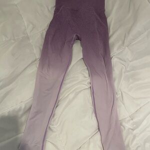 Purple Ombre Athletic Leggings